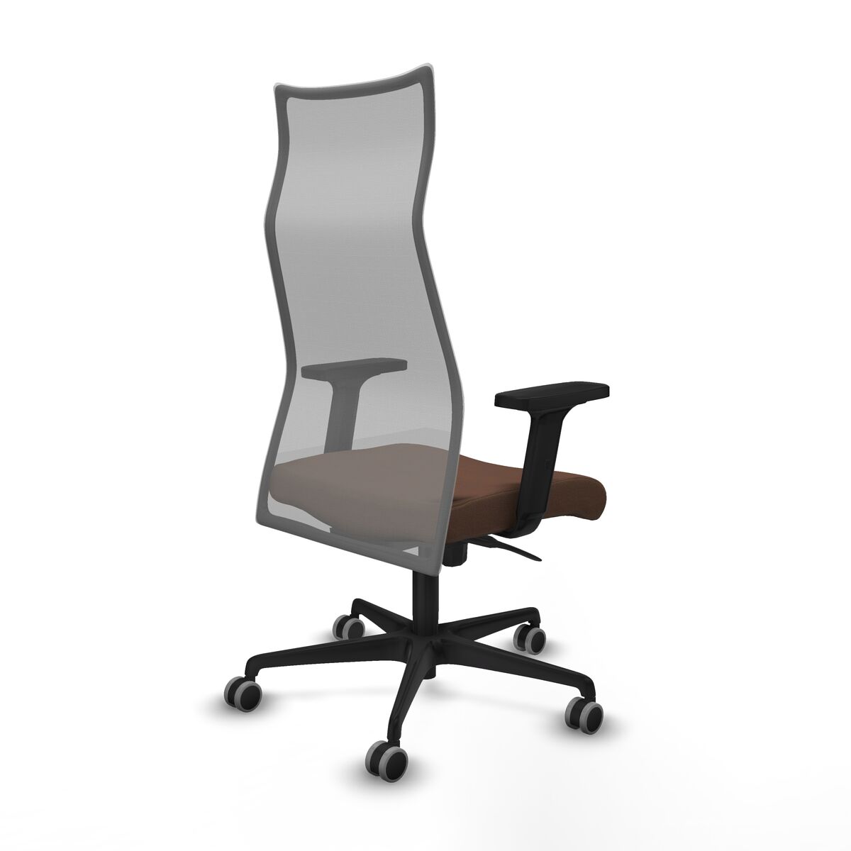 Silla de Oficina Piqueras y Crespo B2D036G Marrón oscuro