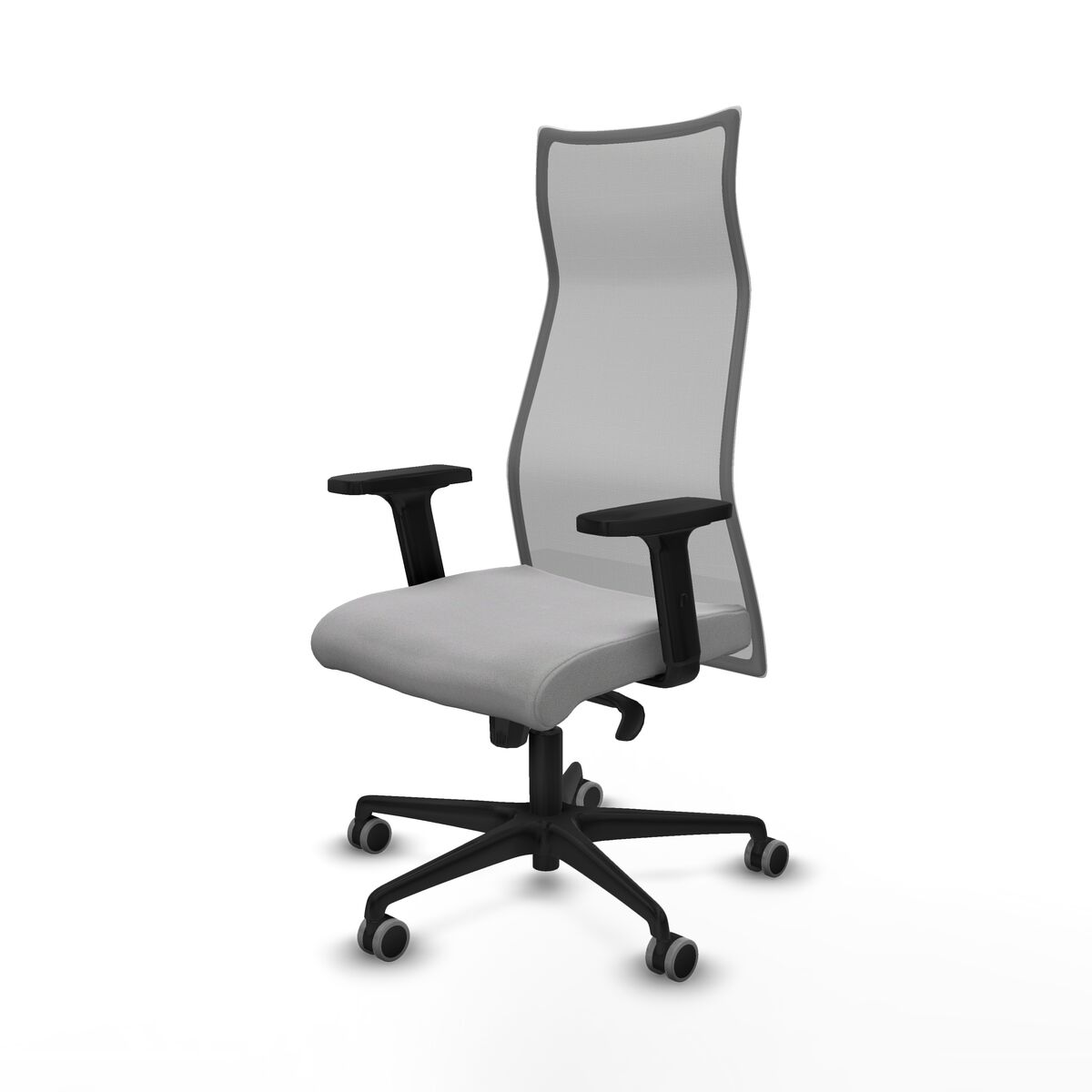 Silla de Oficina Piqueras y Crespo B2D036G Gris claro