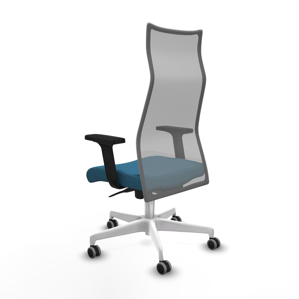 Silla de Oficina Piqueras y Crespo B2D026G Verde petróleo