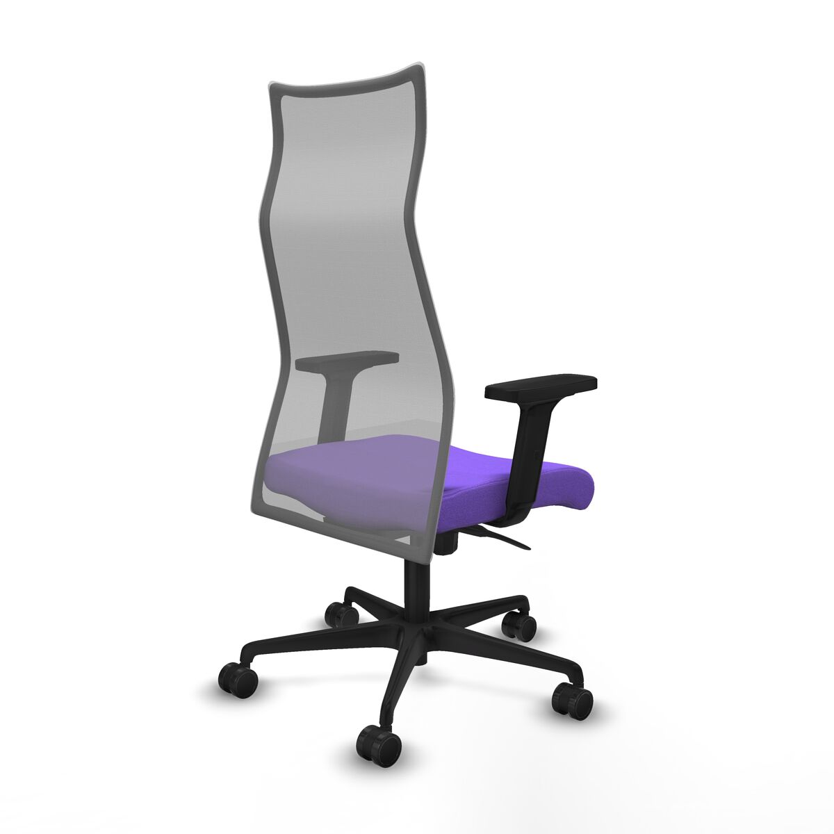 Silla de Oficina Piqueras y Crespo B2D036N Lila