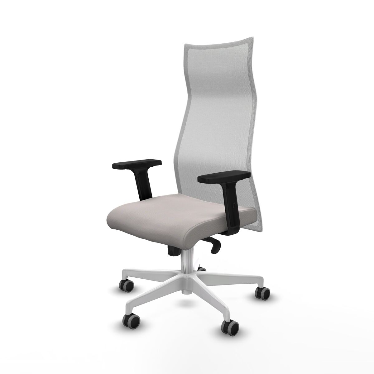 Silla de Oficina Piqueras y Crespo B2D026G Blanco