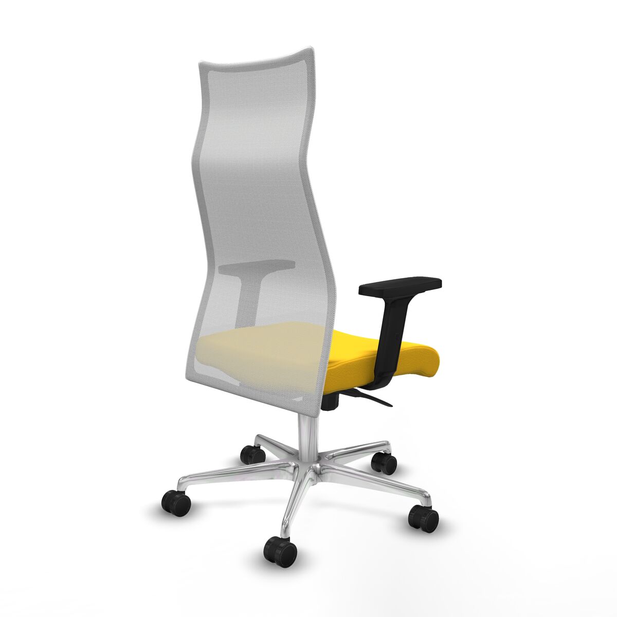 Silla de Oficina Piqueras y Crespo B2D086N Amarillo