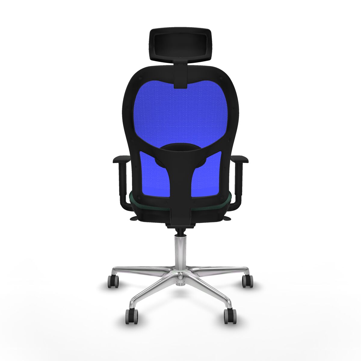 Silla de Oficina con Cabecero Piqueras y Crespo 1D086G2 Verde