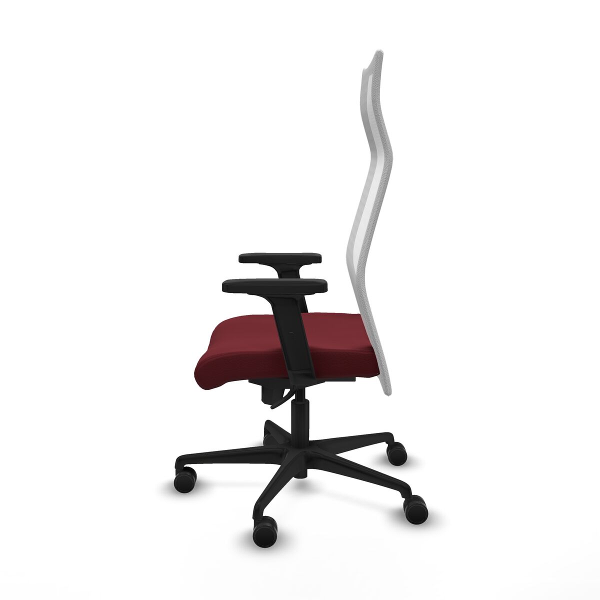 Silla de Oficina Piqueras y Crespo B2D036N Granate