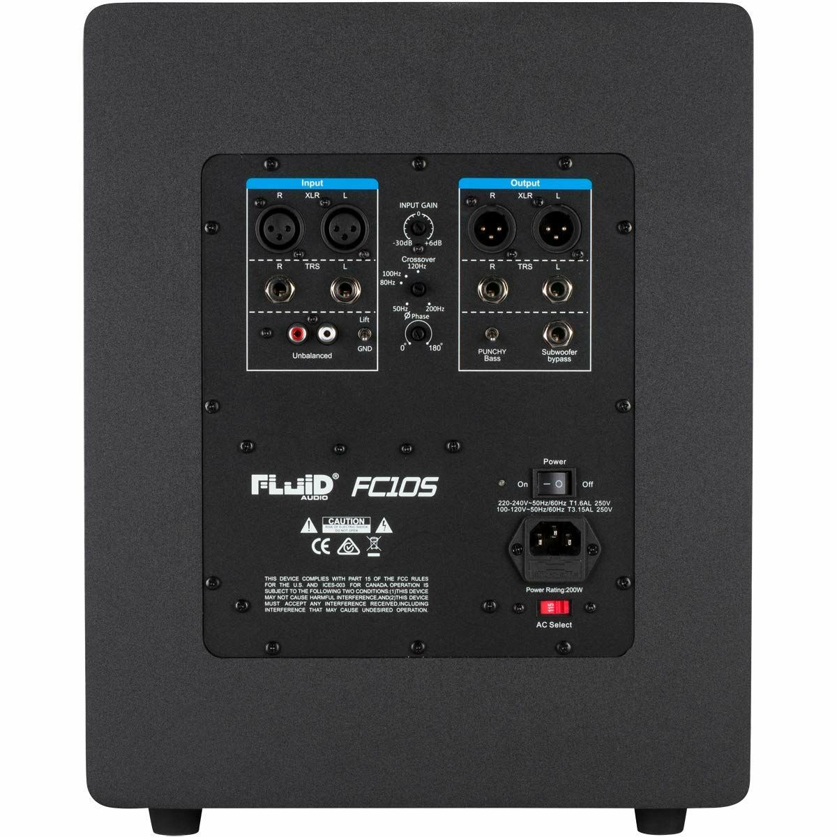 Subwofer FLUID AUDIO FC10S