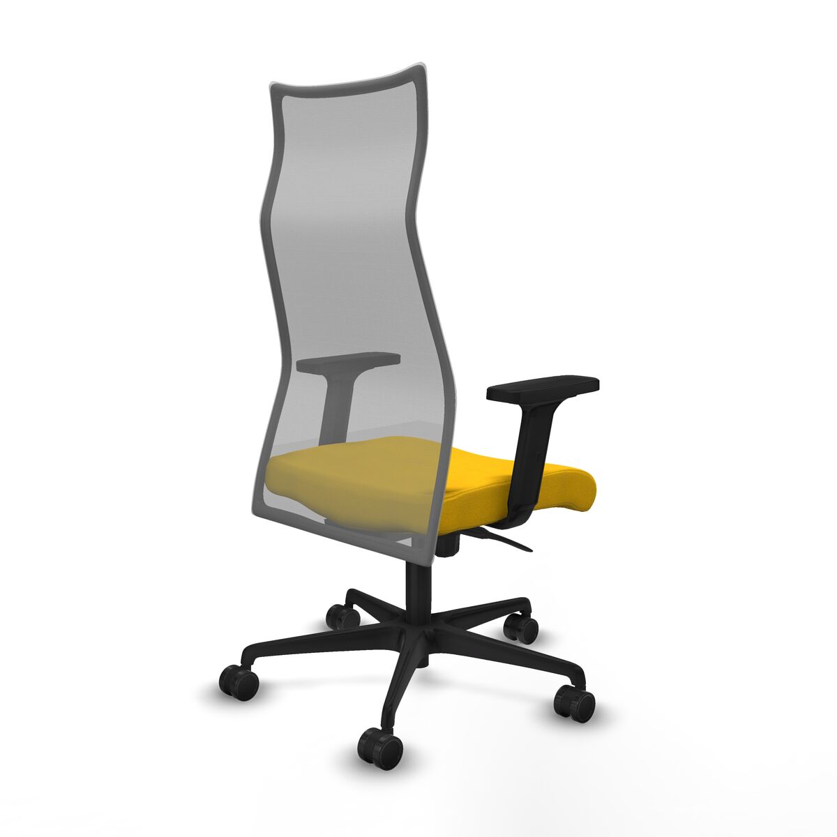 Silla de Oficina Piqueras y Crespo B2D036N Amarillo