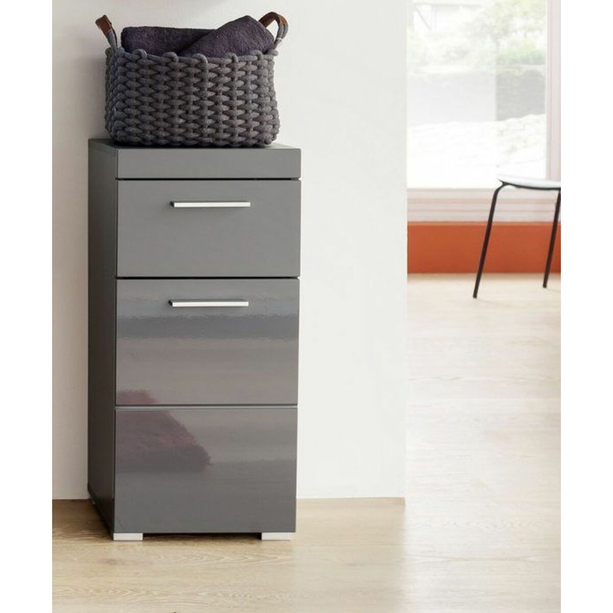Mueble Auxiliar Trendteam Gris 37 x 31 x 79 cm