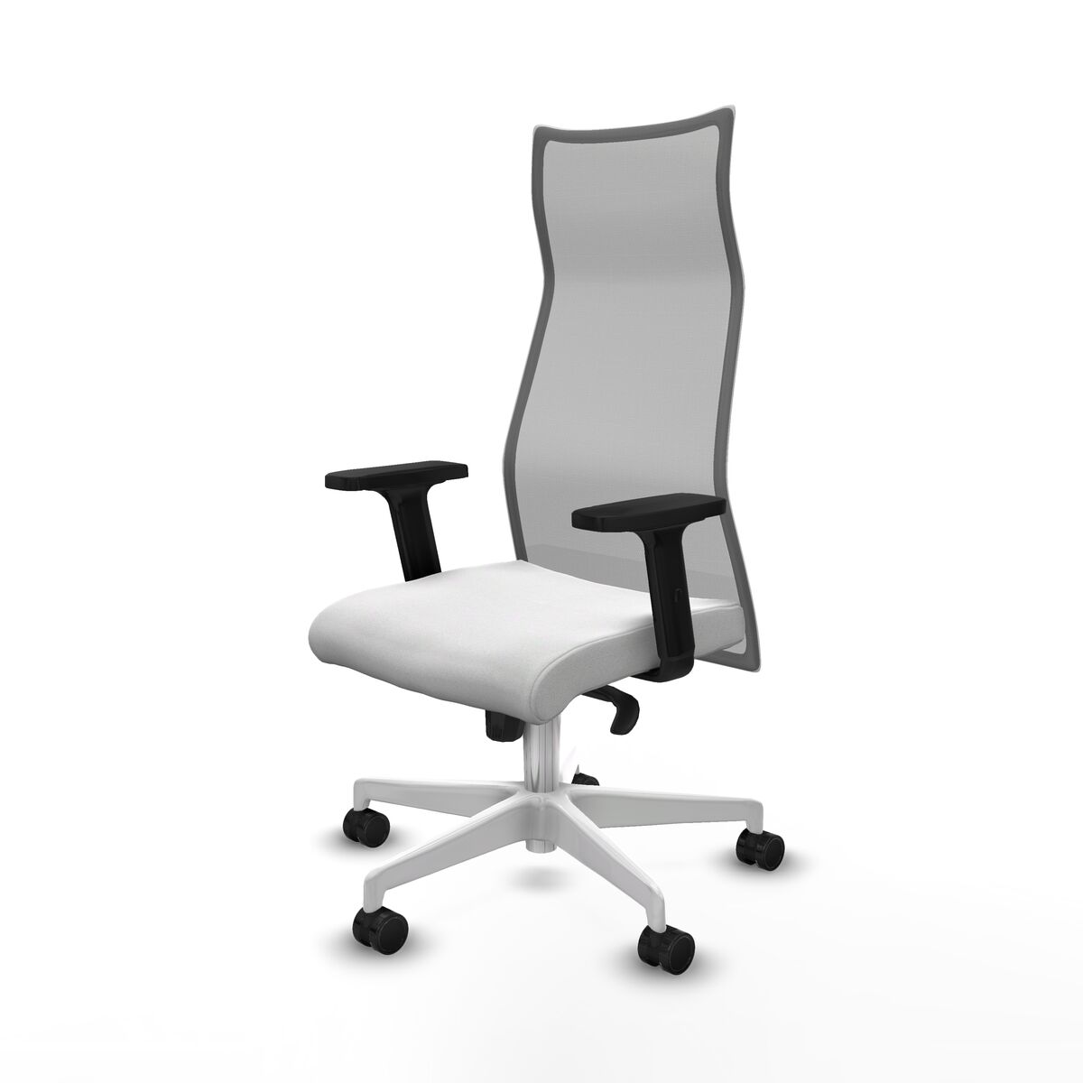 Silla de Oficina Piqueras y Crespo B2D026N Blanco
