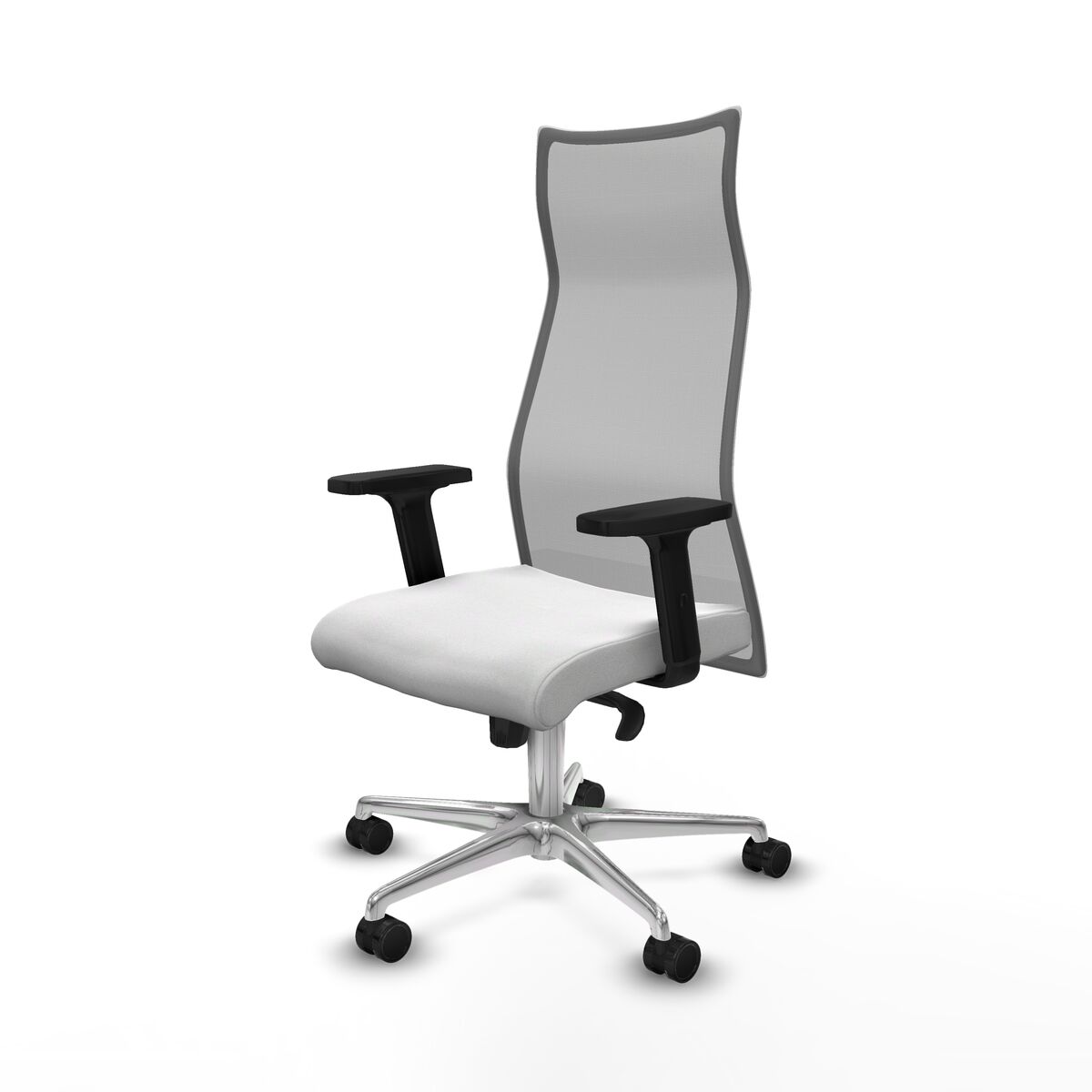 Silla de Oficina Piqueras y Crespo B2D086N Blanco