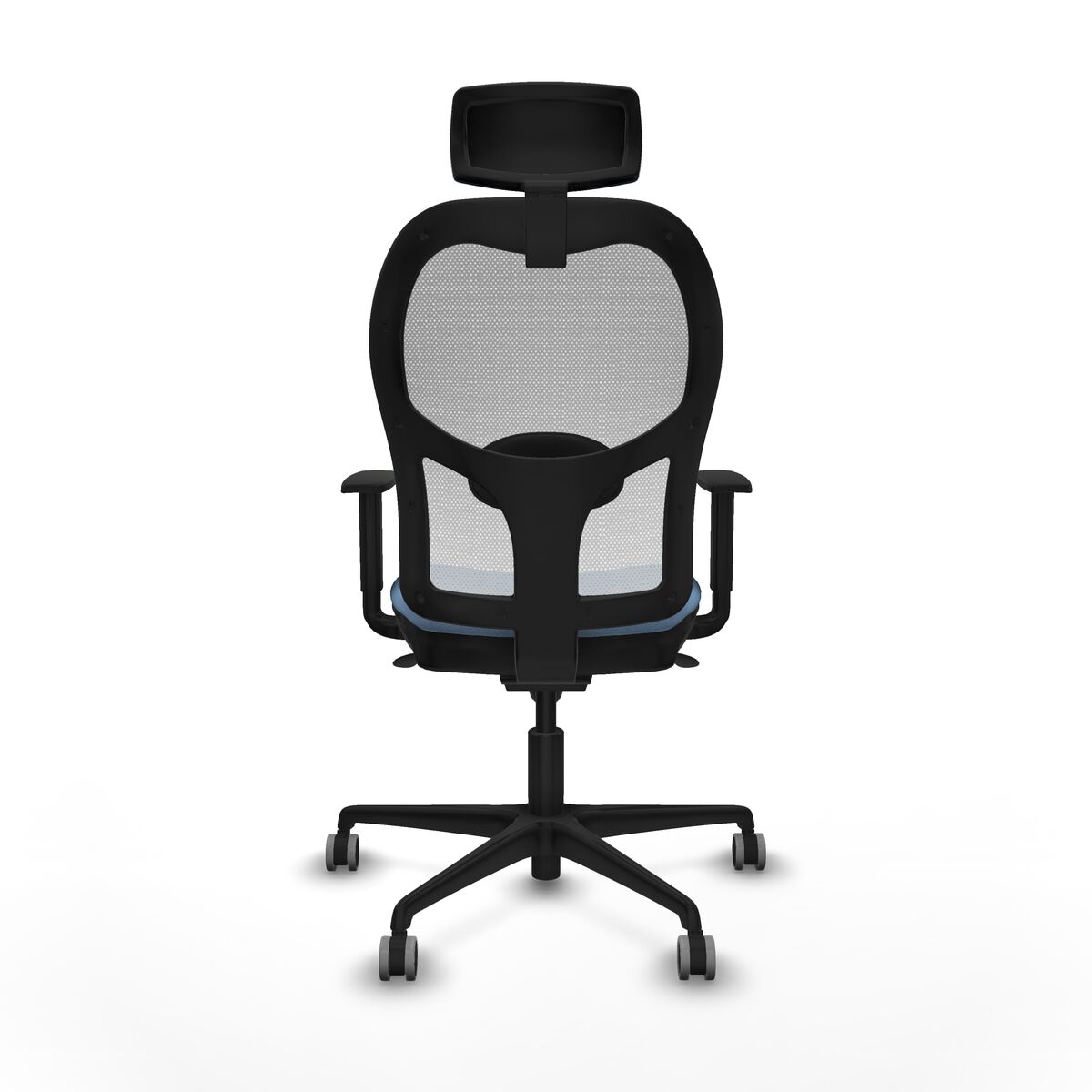 Silla de Oficina con Cabecero Piqueras y Crespo 1D036G2 Azul cielo