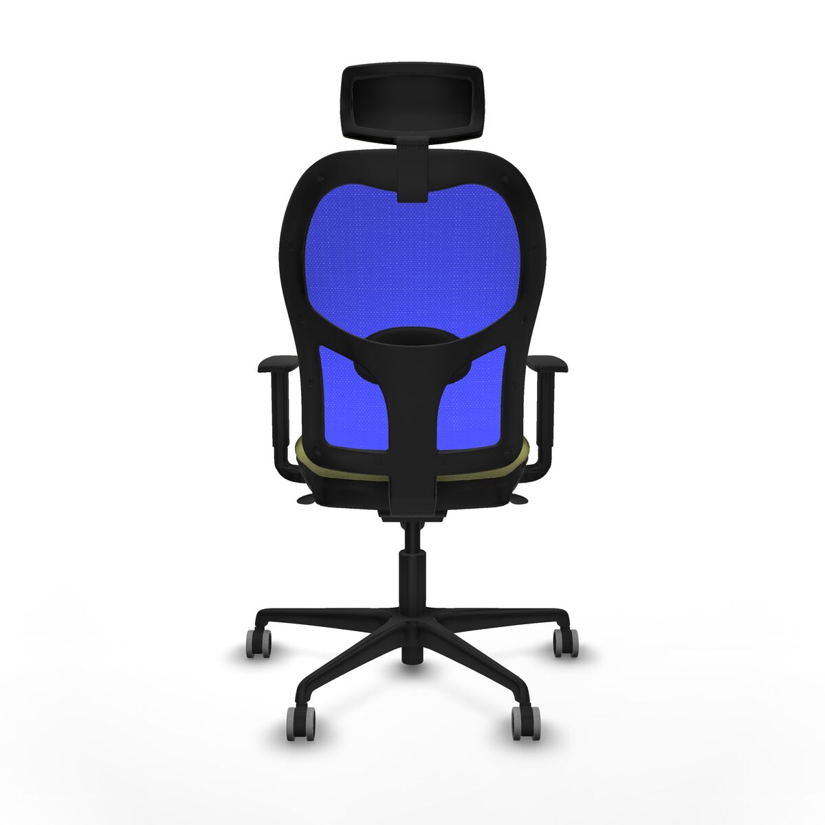 Silla de Oficina con Cabecero Piqueras y Crespo 1D036G2 Verde