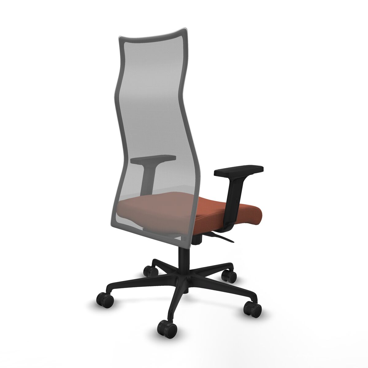 Silla de Oficina Piqueras y Crespo B2D036N Marrón