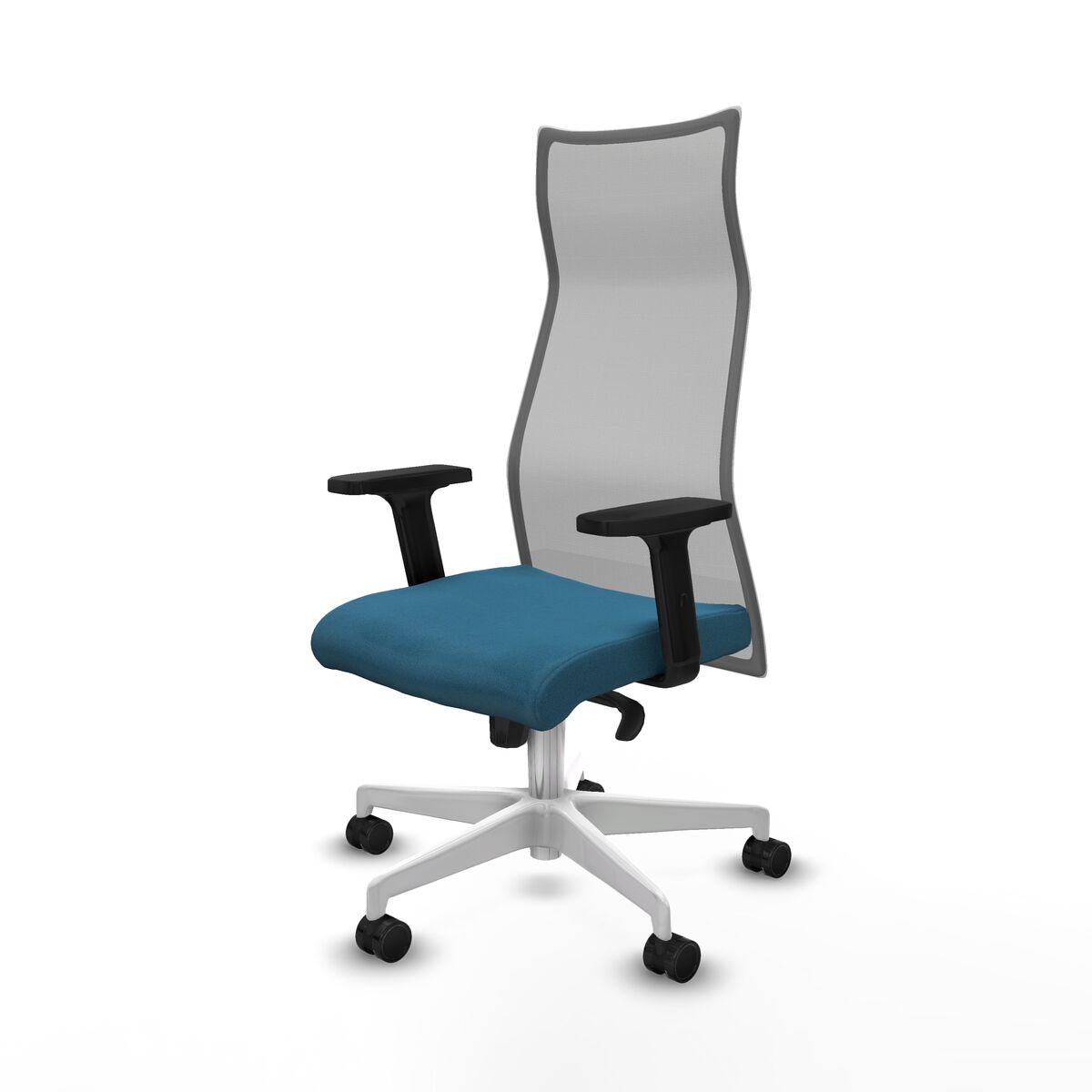 Silla de Oficina Piqueras y Crespo B2D026N Verde petróleo