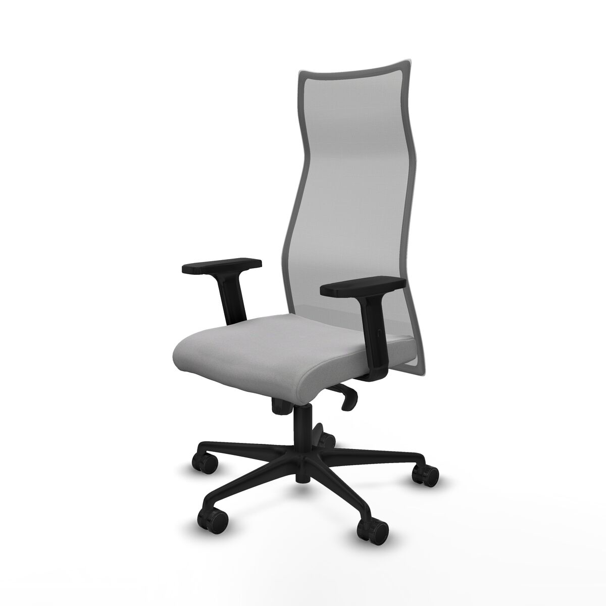 Silla de Oficina Piqueras y Crespo B2D036N Gris claro