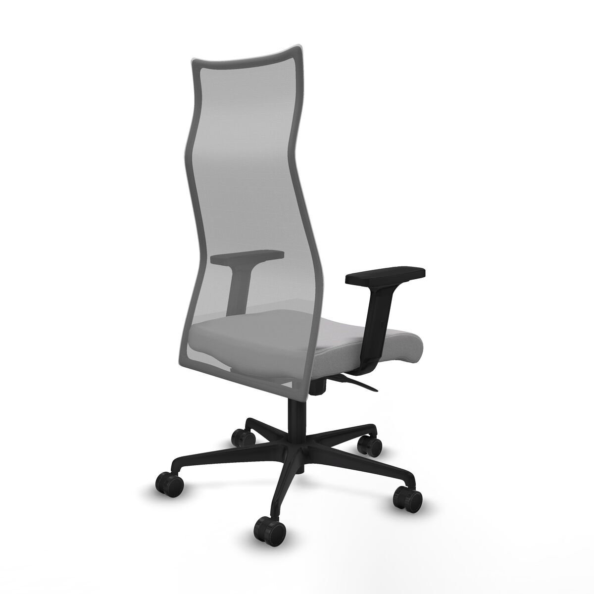 Silla de Oficina Piqueras y Crespo B2D036N Gris claro