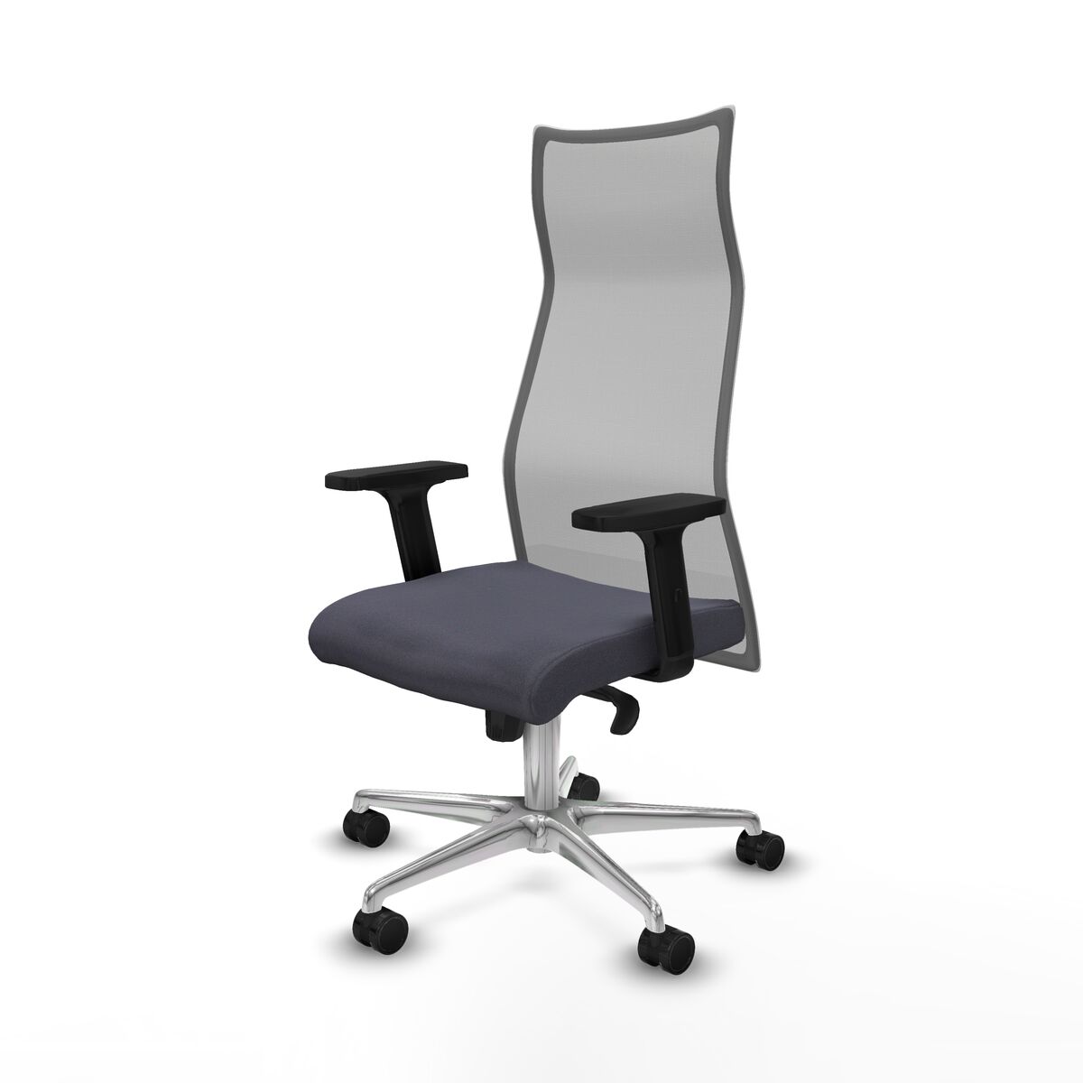 Silla de Oficina Piqueras y Crespo B2D086N Gris oscuro