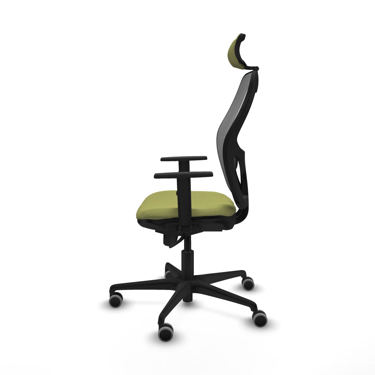 Silla de Oficina con Cabecero Piqueras y Crespo 1D036G2 Verde