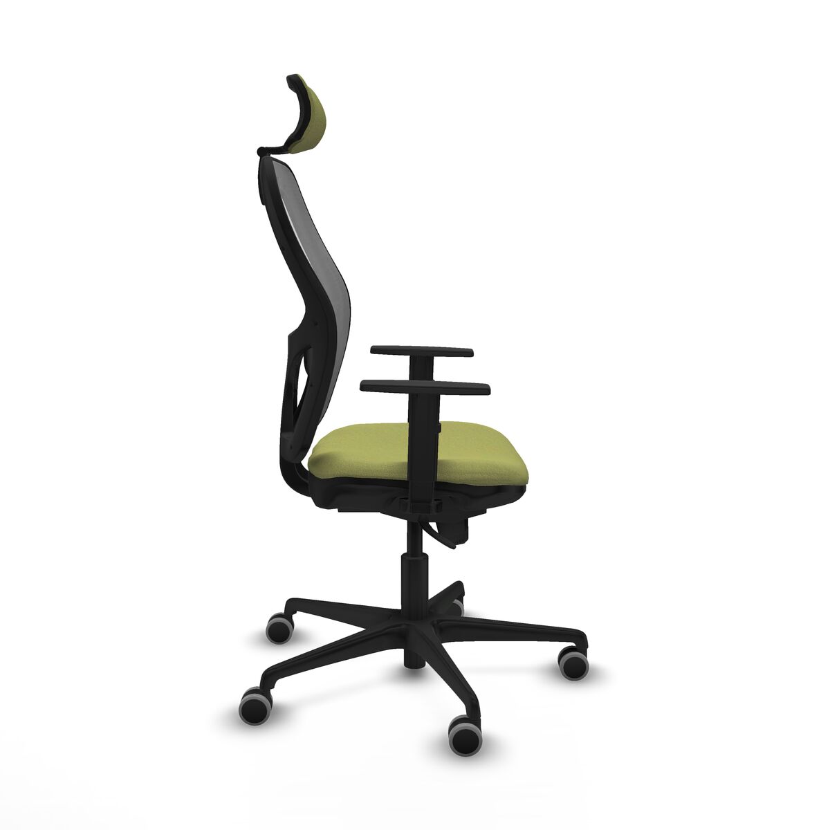 Silla de Oficina con Cabecero Piqueras y Crespo 1D036G2 Verde