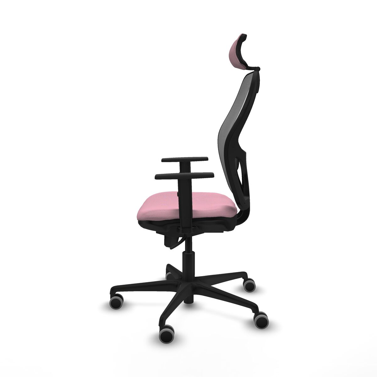 Silla de Oficina con Cabecero Piqueras y Crespo 1D036G2 Rosa