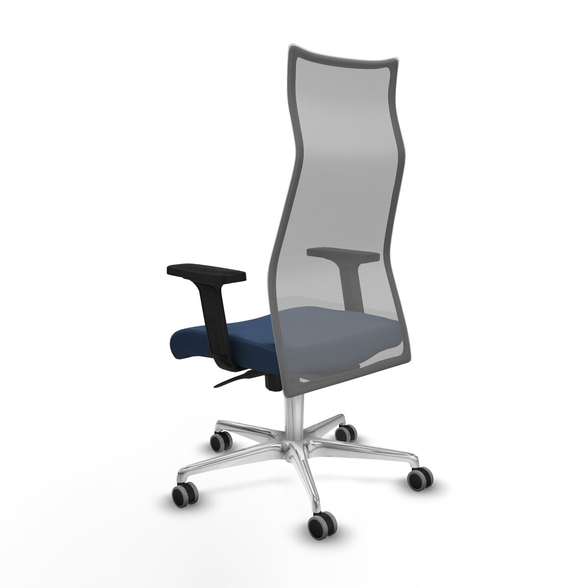 Silla de Oficina Piqueras y Crespo B2D086G Azul marino