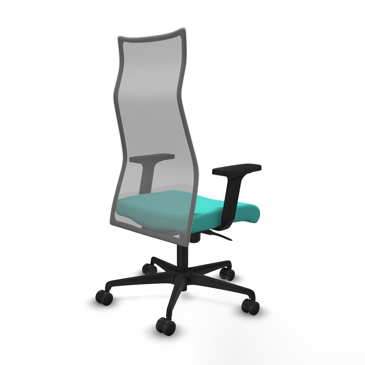 Silla de Oficina Piqueras y Crespo B2D036N Turquesa