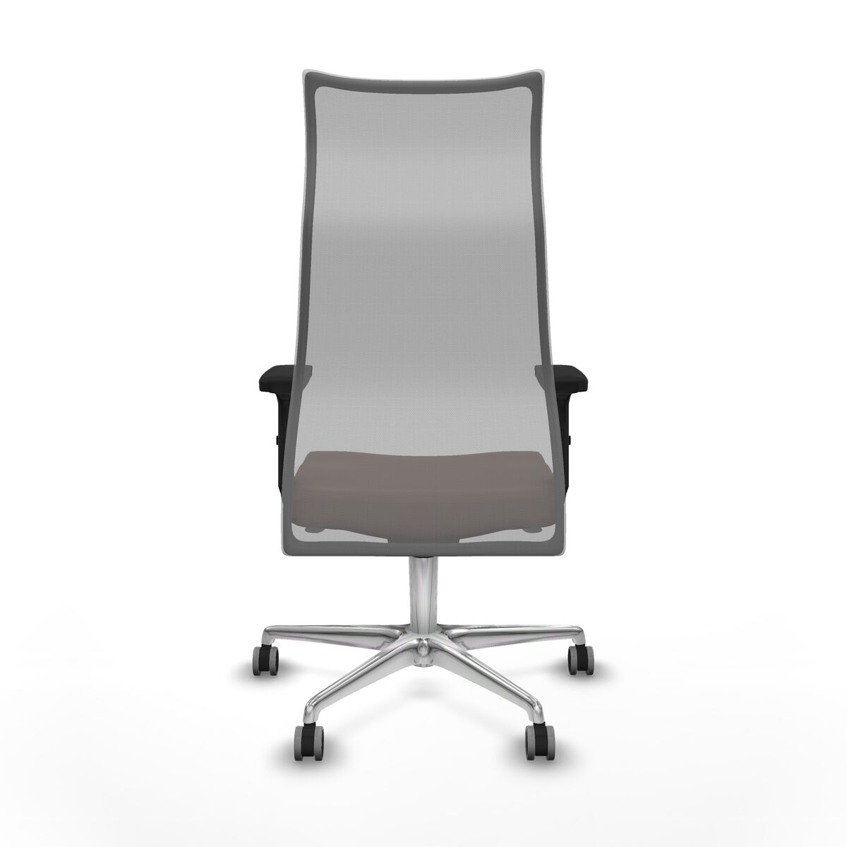 Silla de Oficina Piqueras y Crespo B2D086G Marrón oscuro