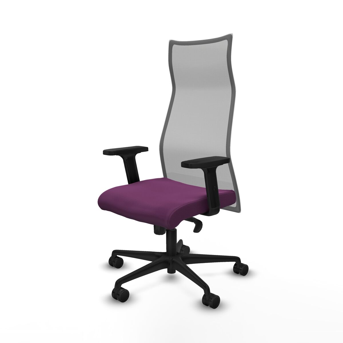Silla de Oficina Piqueras y Crespo B2D036N Morado