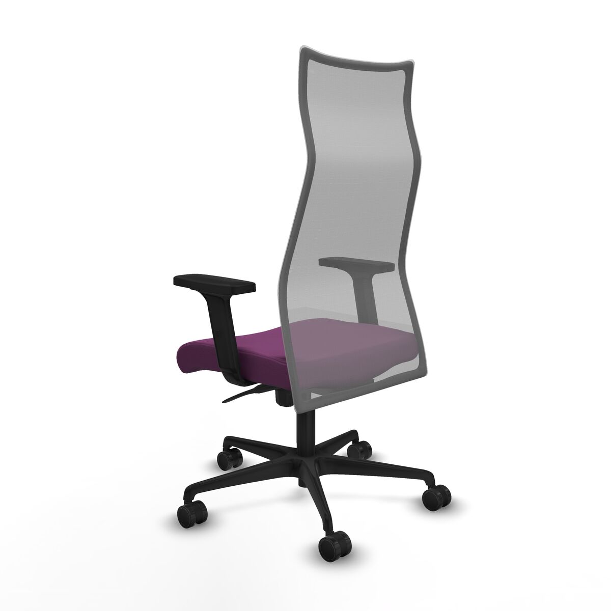 Silla de Oficina Piqueras y Crespo B2D036N Morado