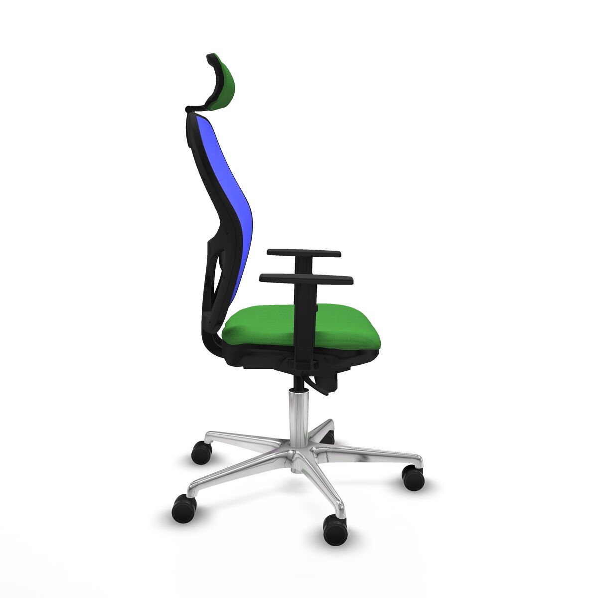 Silla de Oficina con Cabecero Piqueras y Crespo 1D086N2 Verde