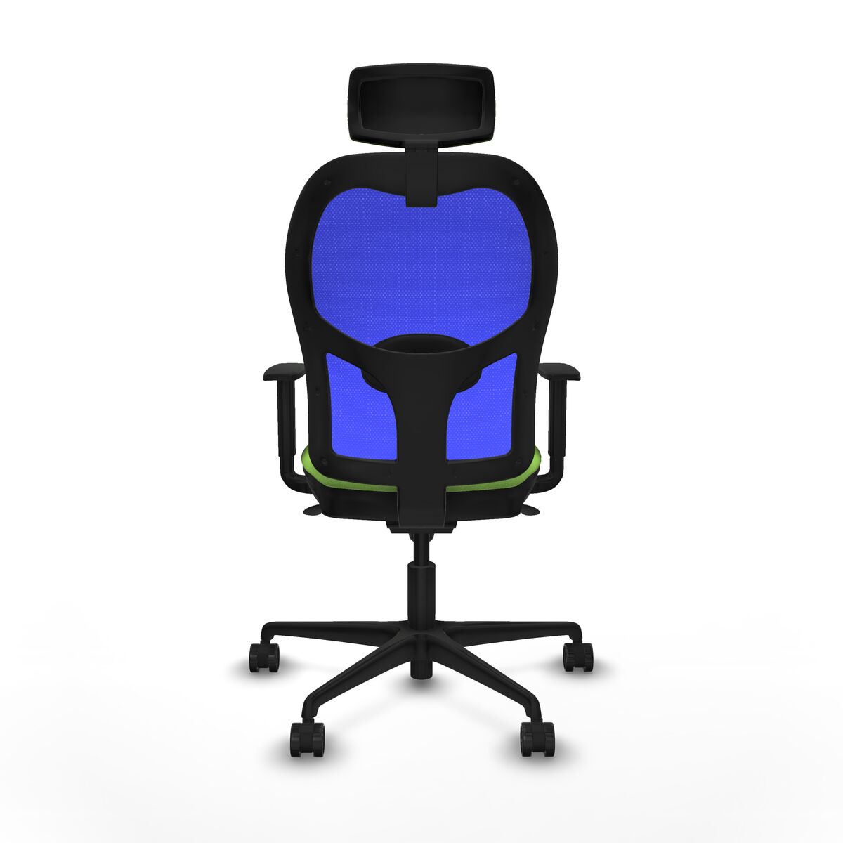 Silla de Oficina con Cabecero Piqueras y Crespo 1D036N2 Pistacho