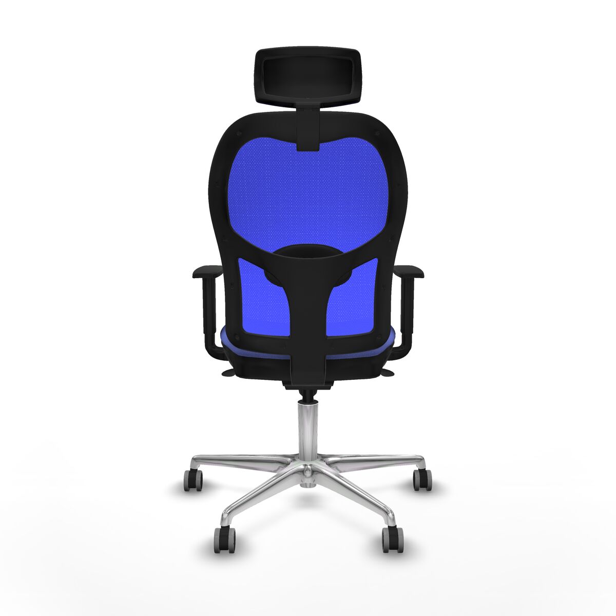 Silla de Oficina con Cabecero Piqueras y Crespo 1D086G2 Azul claro