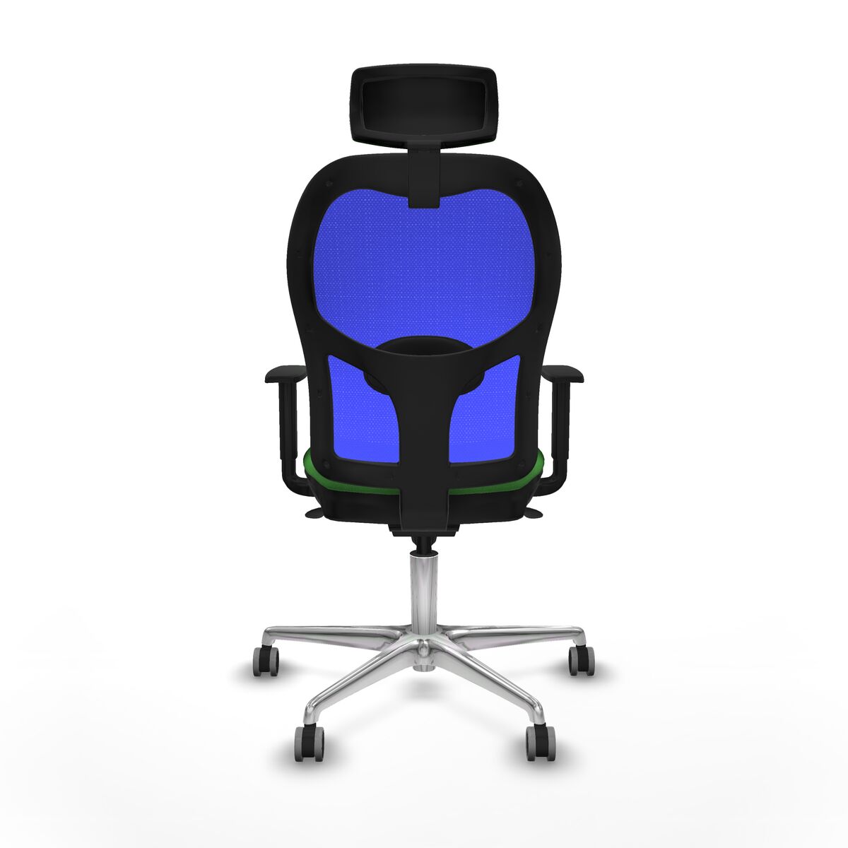 Silla de Oficina con Cabecero Piqueras y Crespo 1D086G2 Verde