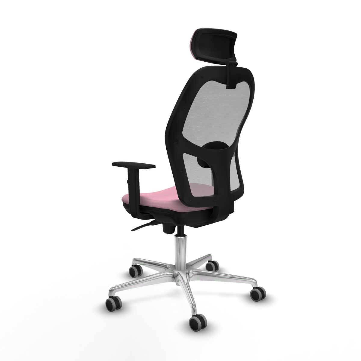 Silla de Oficina con Cabecero Piqueras y Crespo 1D086G2 Rosa