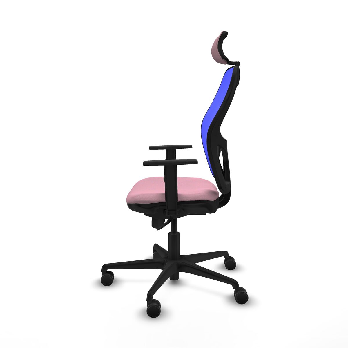 Silla de Oficina con Cabecero Piqueras y Crespo 1D036N2 Rosa