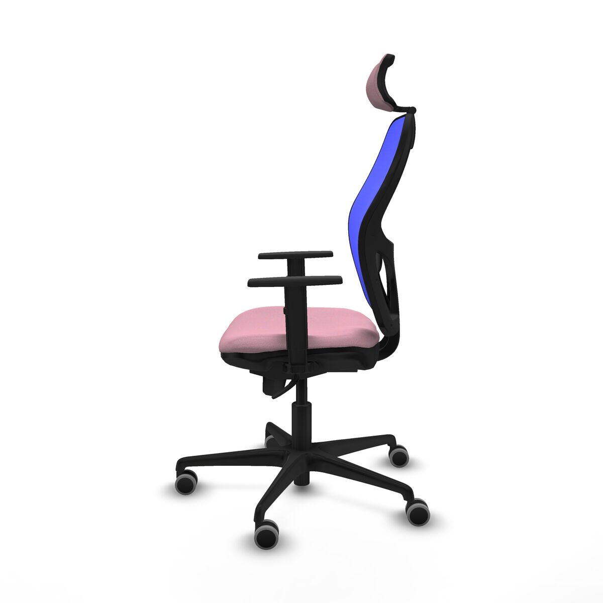 Silla de Oficina con Cabecero Piqueras y Crespo 1D036G2 Rosa