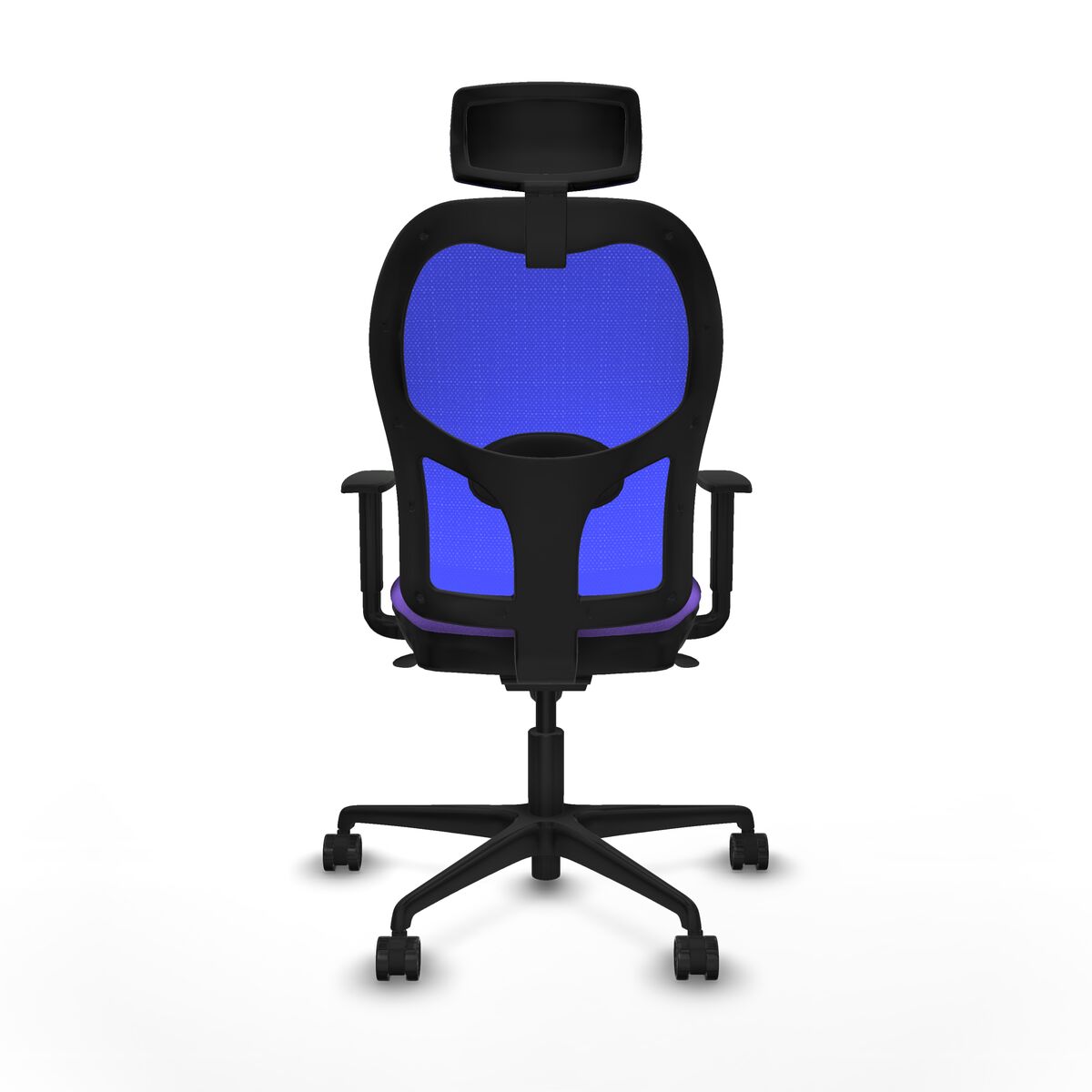 Silla de Oficina con Cabecero Piqueras y Crespo 1D036N2 Lila