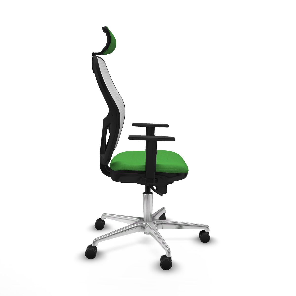 Silla de Oficina con Cabecero Piqueras y Crespo 1D086N2 Verde
