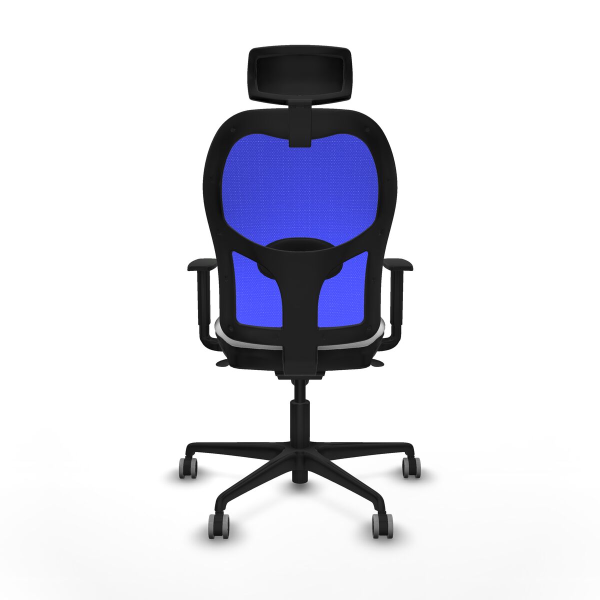 Silla de Oficina con Cabecero Piqueras y Crespo 1D036G2 Blanco