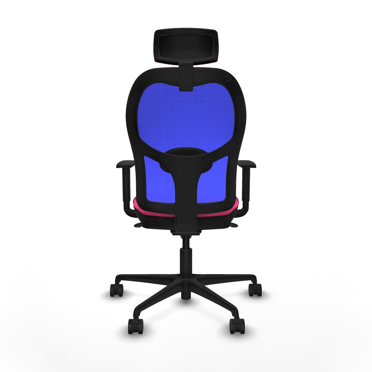 Silla de Oficina con Cabecero Piqueras y Crespo 1D036N2 Rosa