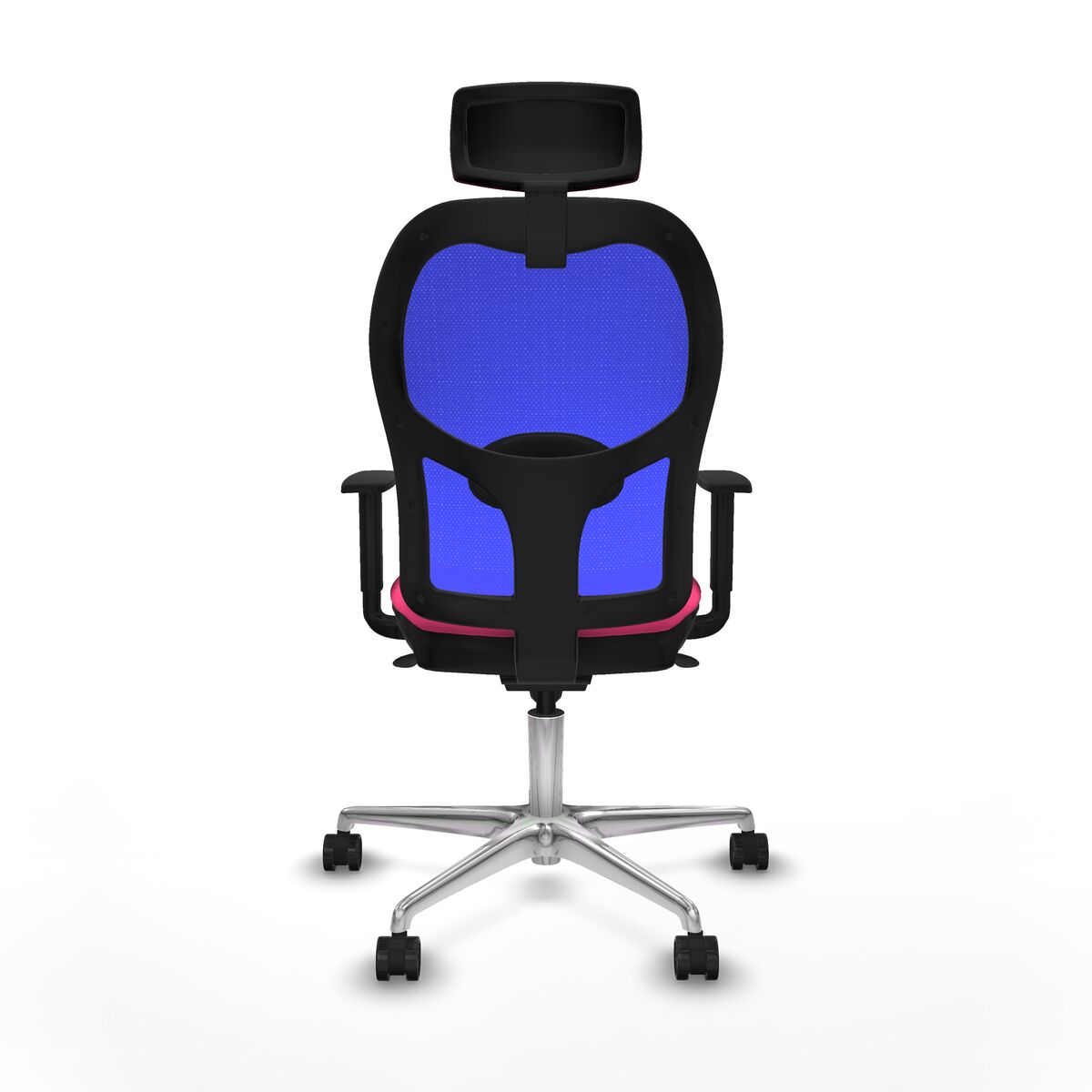 Silla de Oficina con Cabecero Piqueras y Crespo 1D086N2 Rosa