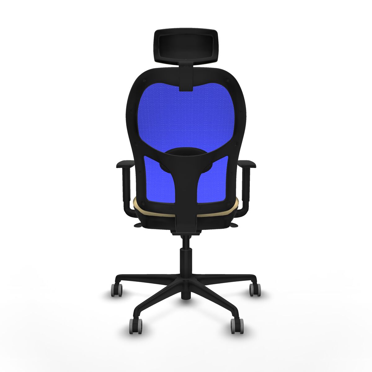 Silla de Oficina con Cabecero Piqueras y Crespo 1D036G2 Crema