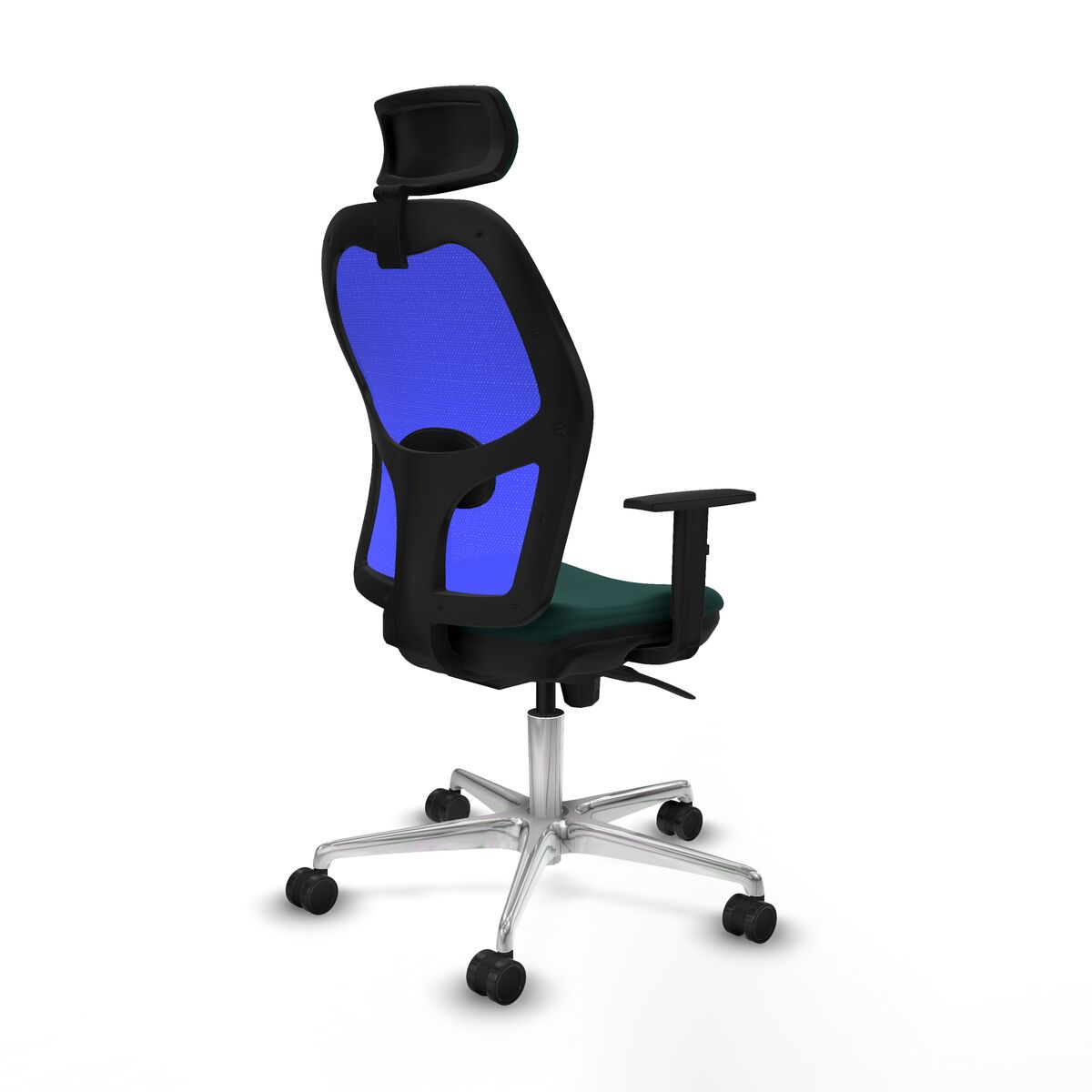 Silla de Oficina con Cabecero Piqueras y Crespo 1D086N2 Verde