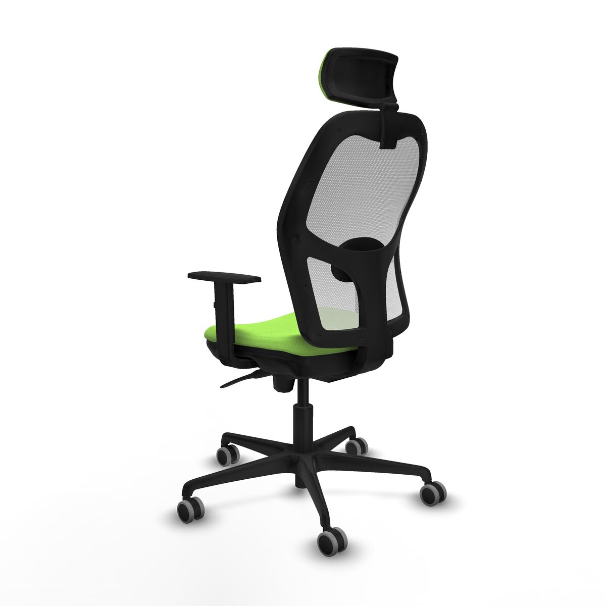 Silla de Oficina con Cabecero Piqueras y Crespo 1D036G2 Pistacho