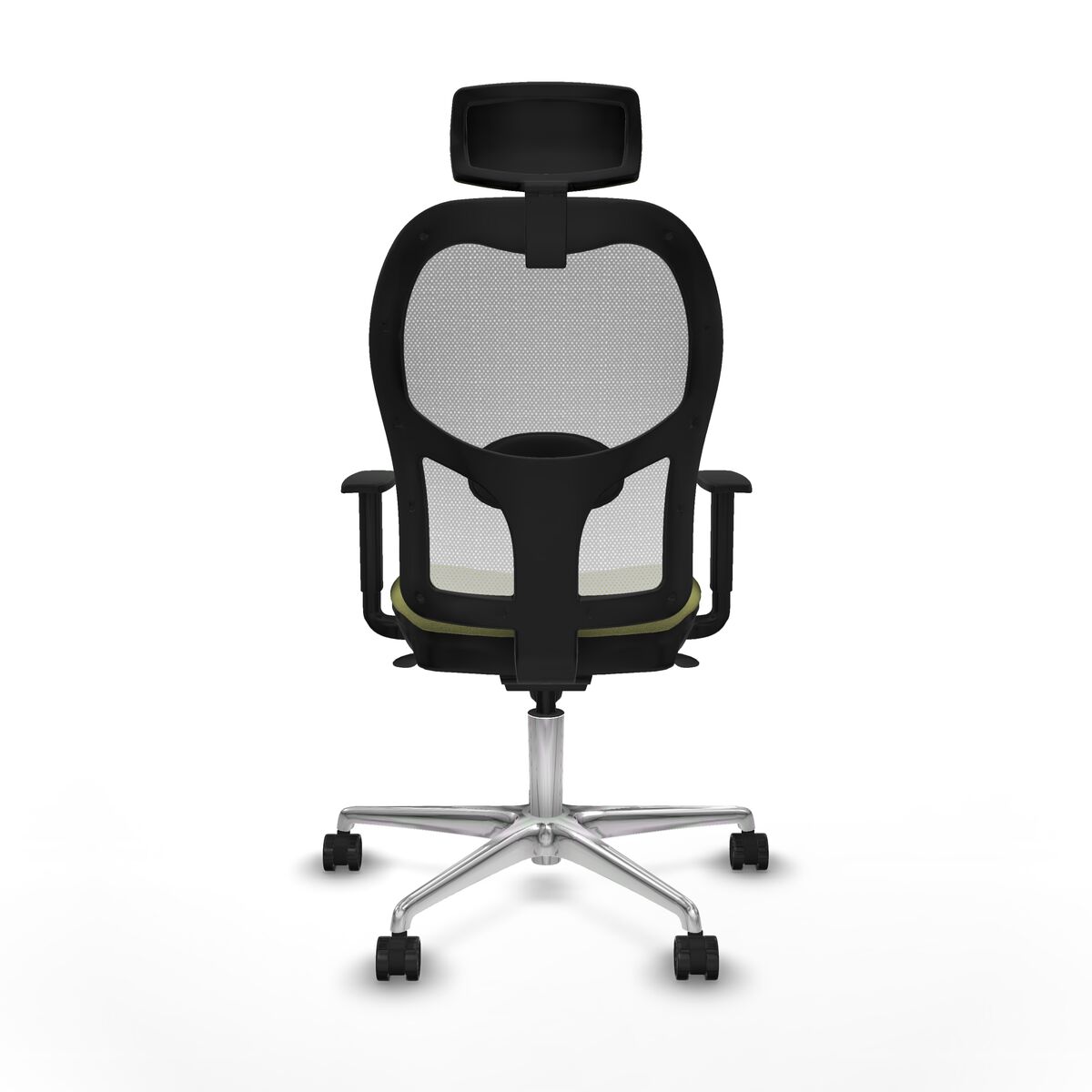 Silla de Oficina con Cabecero Piqueras y Crespo 1D086N2 Verde