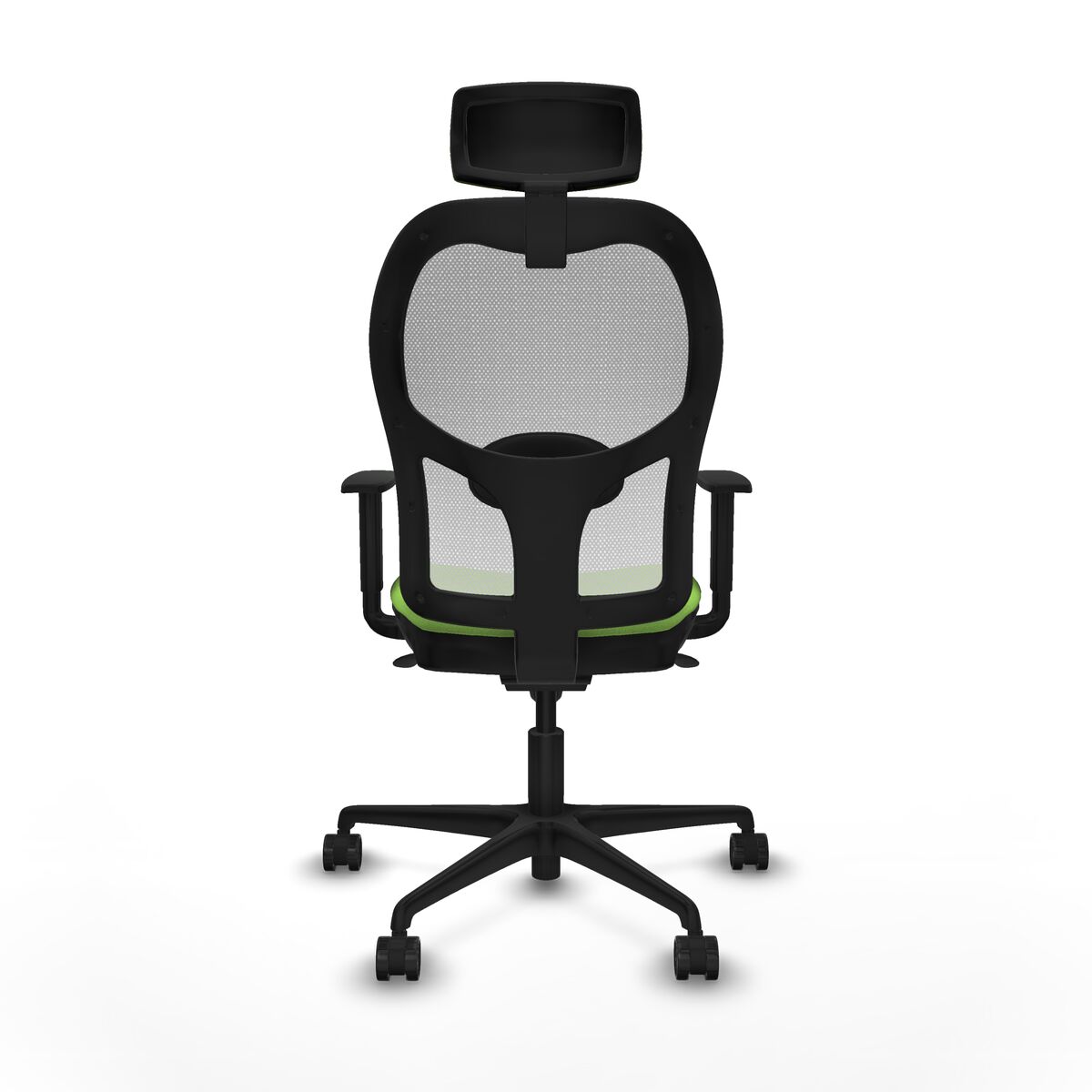 Silla de Oficina con Cabecero Piqueras y Crespo 1D036N2 Pistacho