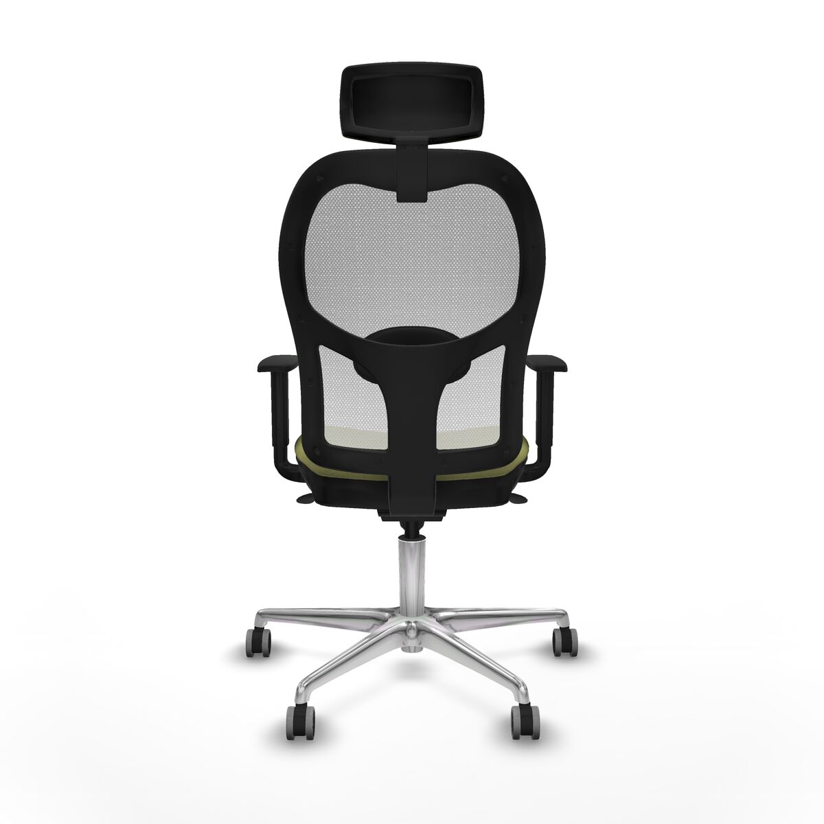 Silla de Oficina con Cabecero Piqueras y Crespo 1D086G2 Verde