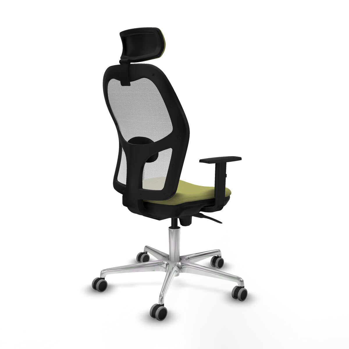 Silla de Oficina con Cabecero Piqueras y Crespo 1D086G2 Verde