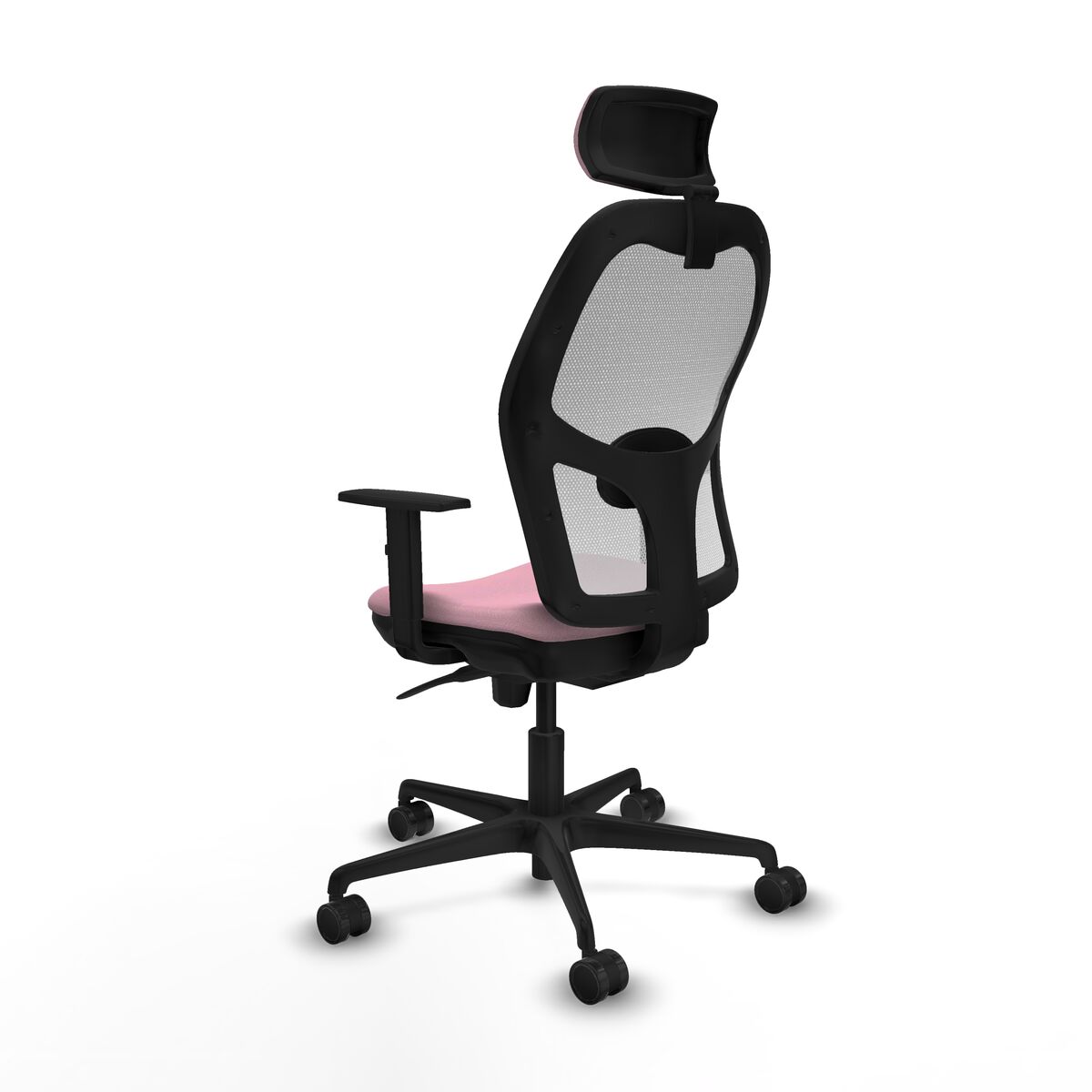 Silla de Oficina con Cabecero Piqueras y Crespo 1D036N2 Rosa