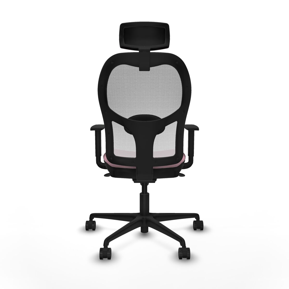 Silla de Oficina con Cabecero Piqueras y Crespo 1D036N2 Rosa