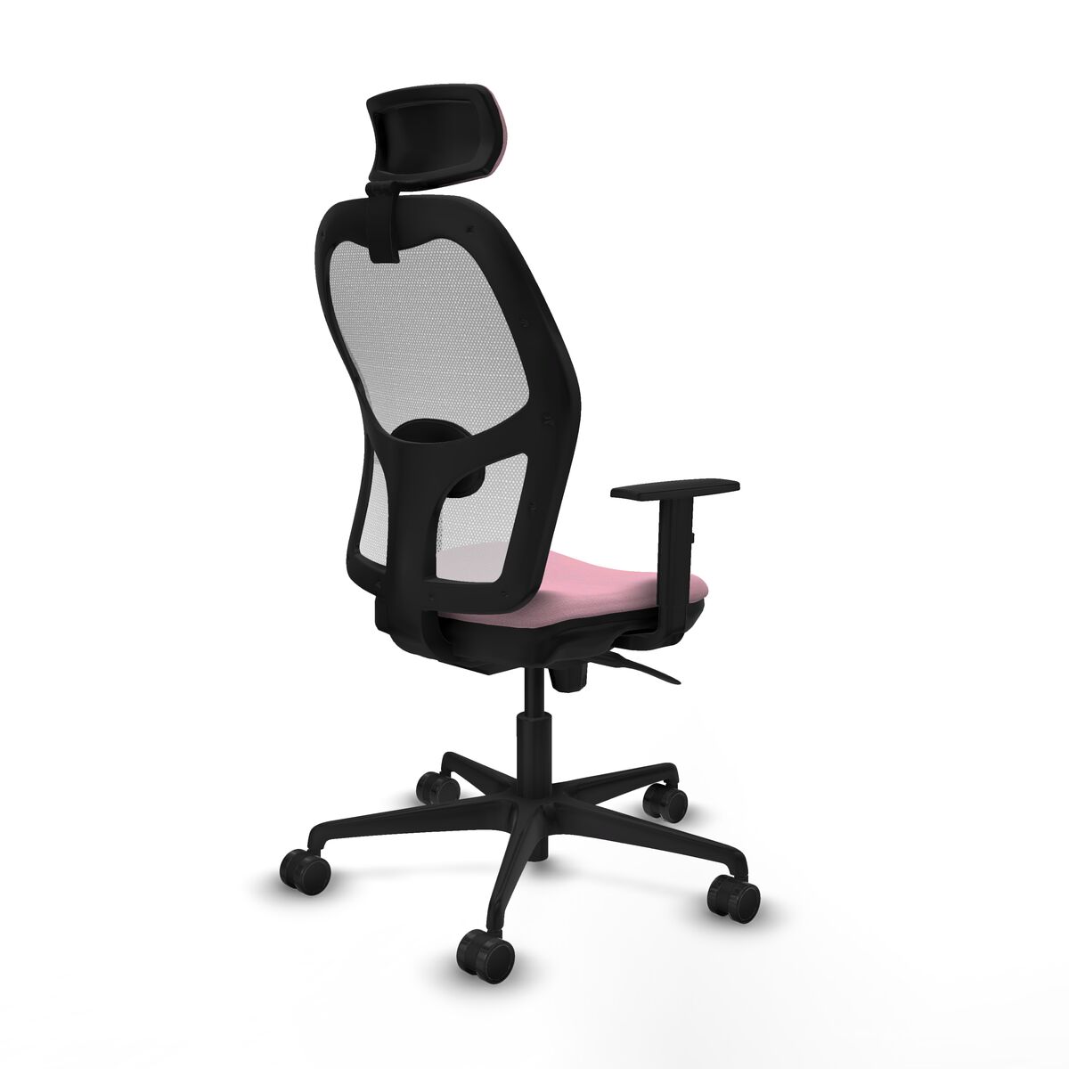 Silla de Oficina con Cabecero Piqueras y Crespo 1D036N2 Rosa